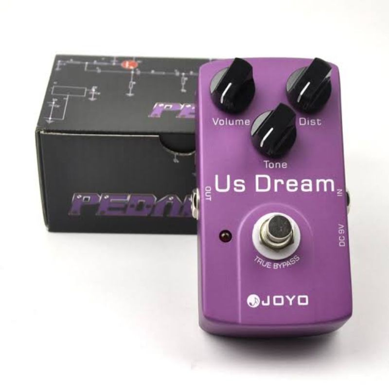 Jual JOYO JF34 JF 34 US DREAM DISTORTION GUITAR PEDAL TRUE BYPASS Indonesia