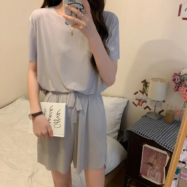 BAJU TIDUR WANITA PIYAMA WANITA PIYAMA PENDEK BAJU TIDUR PENDEK WANITA CELANA PENDEK WANITA PAKAIAN TIDUR PIYAMA BAJU TIDUR LENGAN PENDEK PIYAMA LENGAN PENDEK BAJU TIDUR WANITA POLOS PIYAMA CELANA PENDEK THARA SHORT SET-7