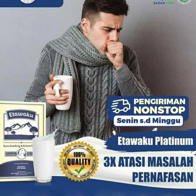 

Terbaik ETAWAKU PLATINUM - SUSU KAMBING ETAWA & KRIMER NABATI BUBUK 200 gr / SUSU KUALITAS LOW SUGAR ✓