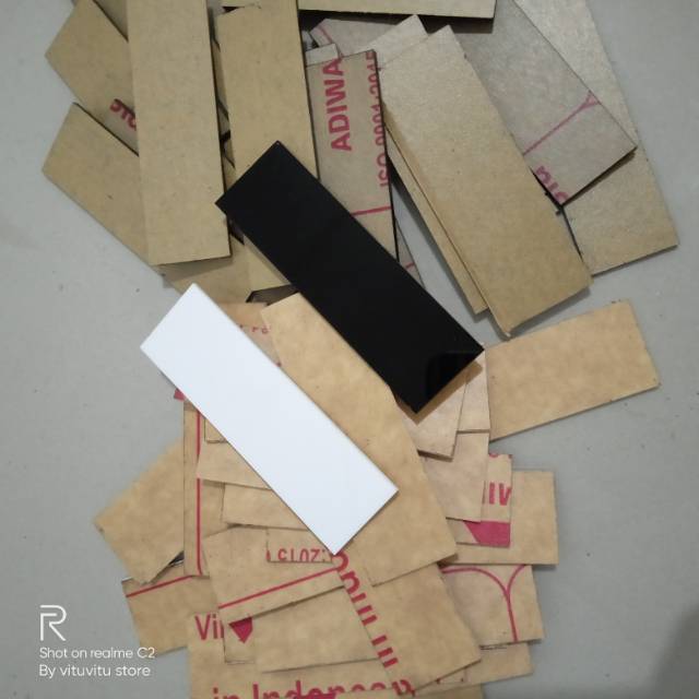 

Akrilik Papan Nama Nametag 8x2,5