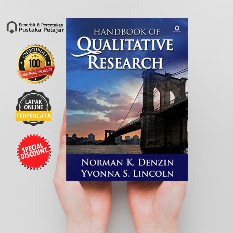 Buku Ori Handbook Of Qualitative Research / Norman K. denzin dan Yvonna S. Lincoln / Pustaka