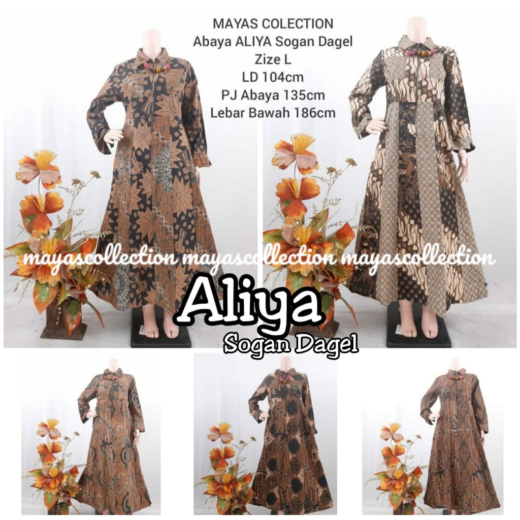ABAYA BATIK /GAMIS BATIK