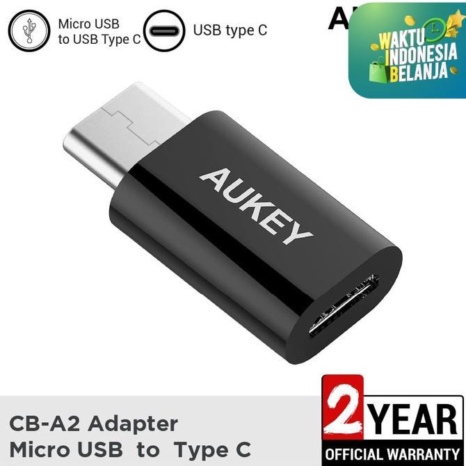 Aukey Adapter Micro Usb To Usb-C - 500343 Ready Stock