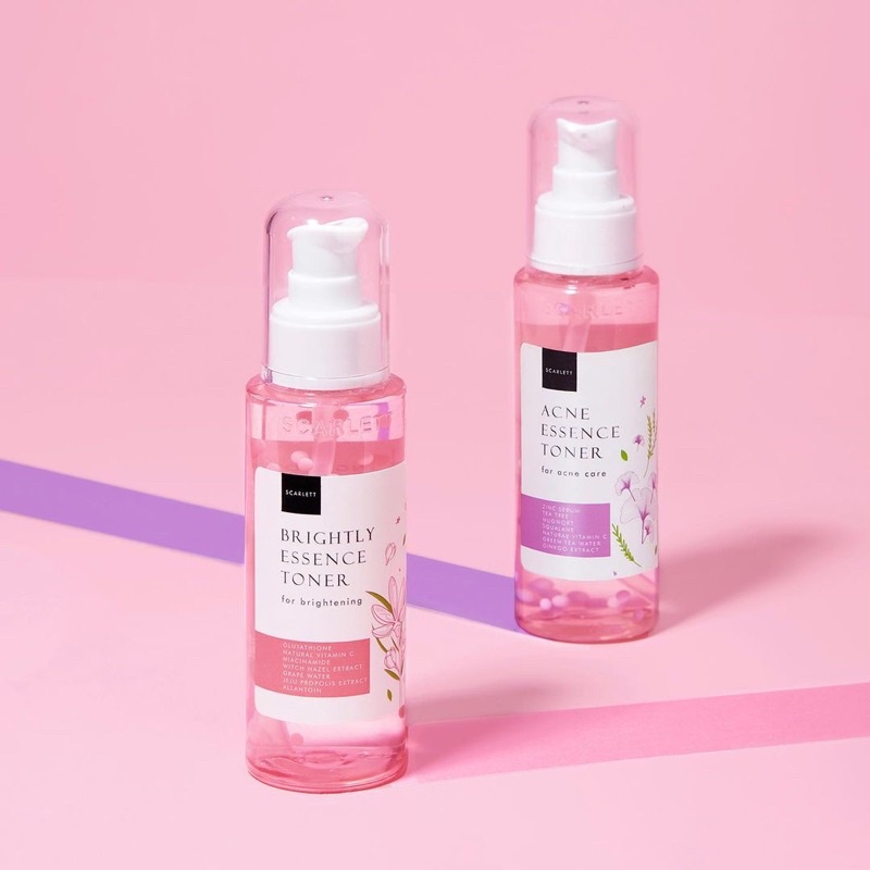 scarlett whitening essence toner