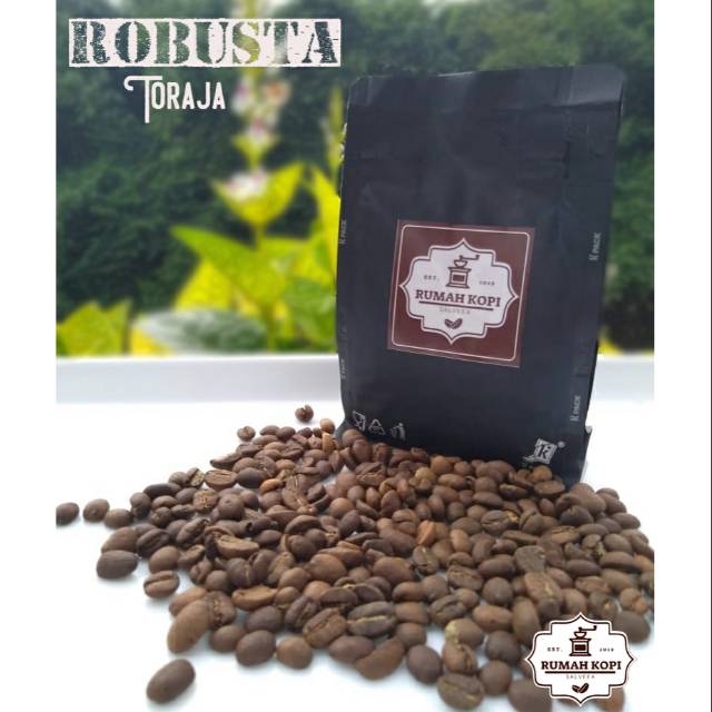 

KOPI ROBUSTA TORAJA NATURAL PROCESS, BIJI/BUBUK 1000 Gram,