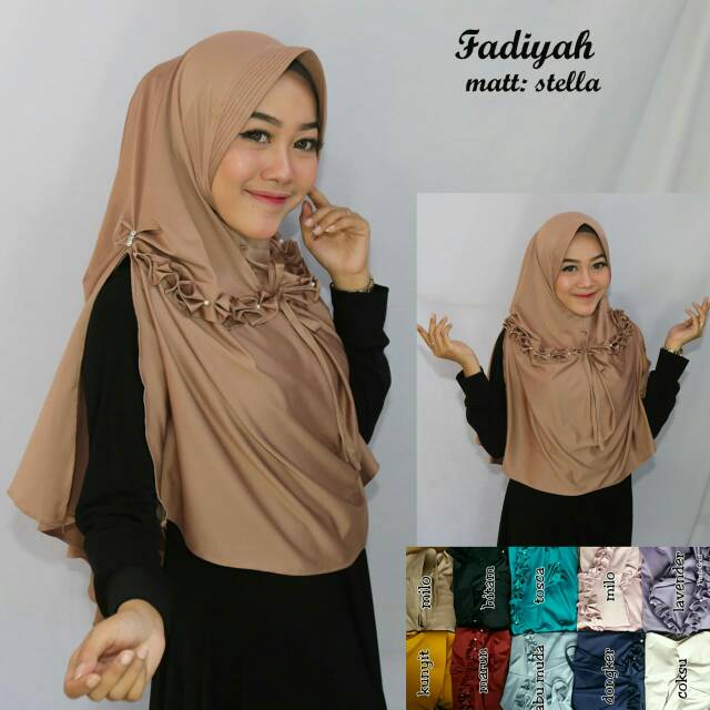 Jilbab fadiyah stella