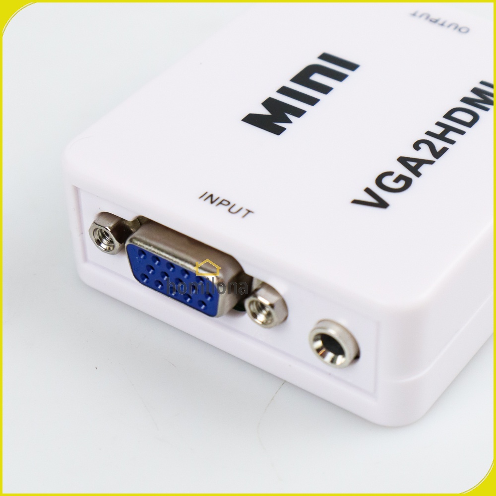 Konverter VGA ke HDMI - Taffware Saintholly ST-218 White