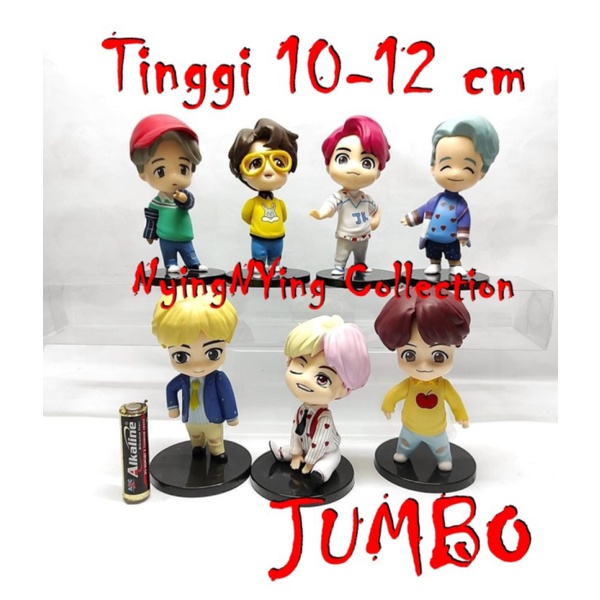 

Promo figure/Pajangan/Mainan KWS Berkualitas Unofficial 7 1set Action isi BTS Jumbo Mini