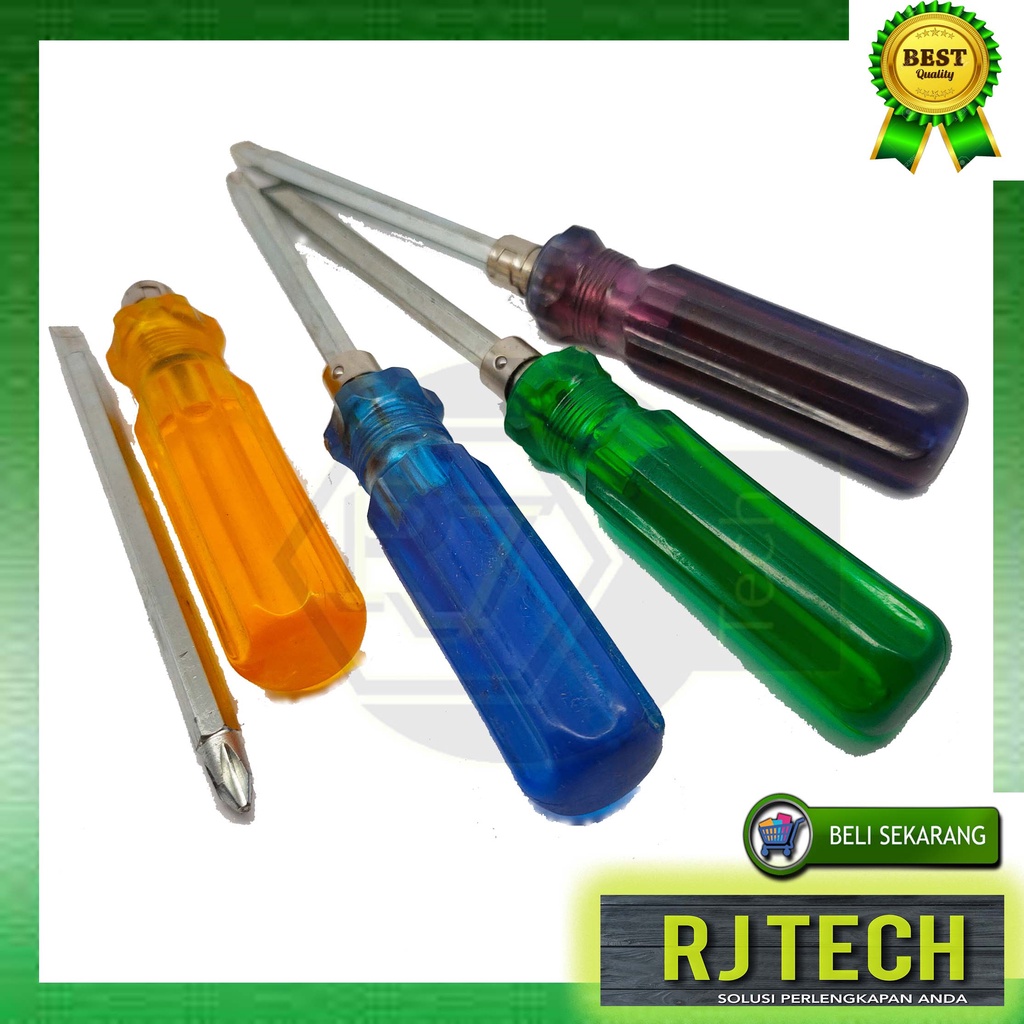 OBENG BOLAK-BALIK 4 INCH JELLY