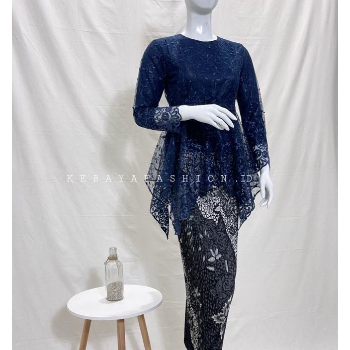Kebaya Modern / Stelan Kebaya Brukat / Kebaya Remaja Kekinian / Kebaya Brokat / Atasan Kebaya Brukat