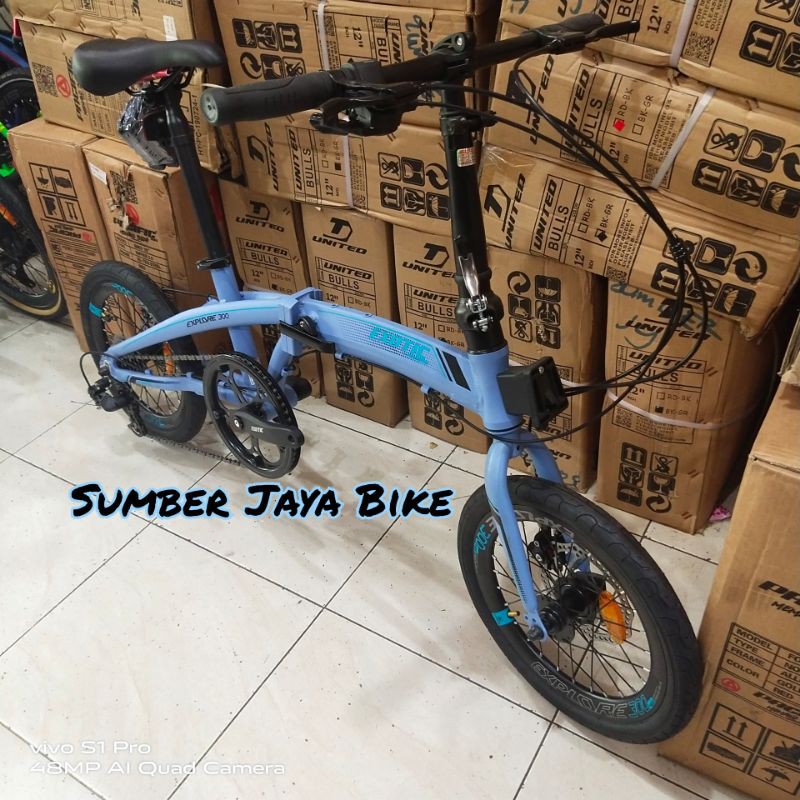 Sepeda Lipat 16 Inch Exotic Explore 300