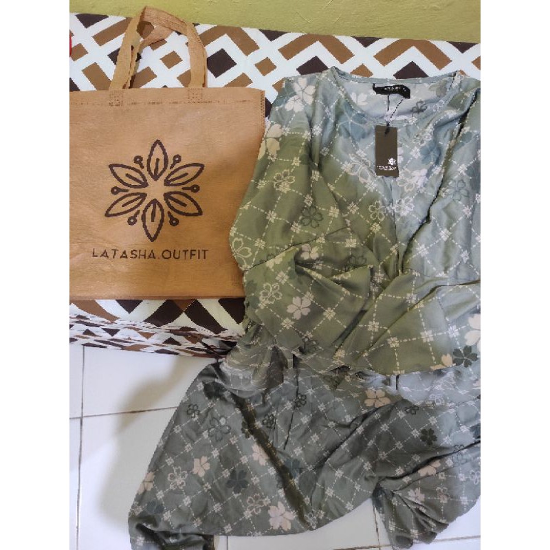 Raya Dress Latasha Sage Green