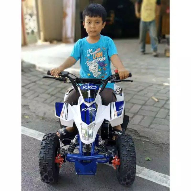 ATV TRACKER MESIN 2 TAK 49 CC ~MAINAN ANAK(GOSENT/JNE/INDAH CARGO)