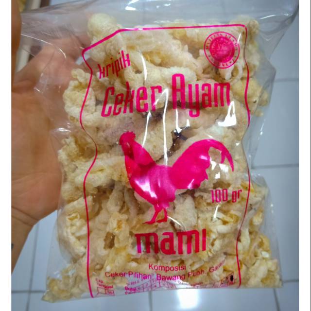 

Keripik ceker ayam mami