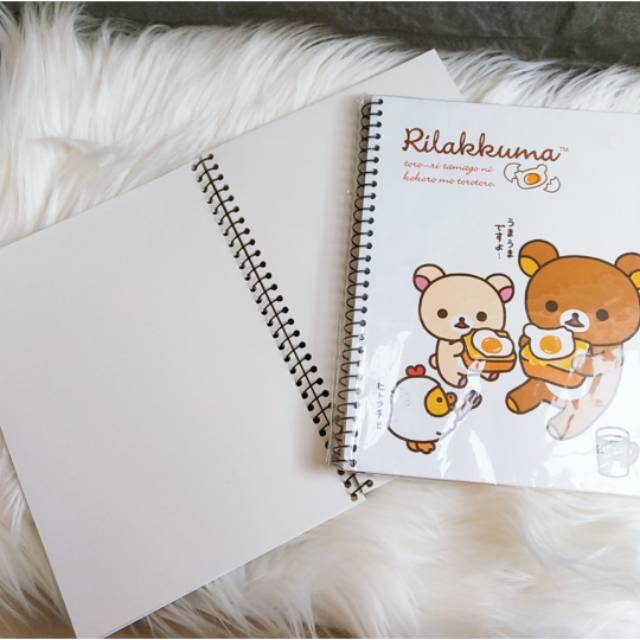 

Plain Rilakkuma Notebook