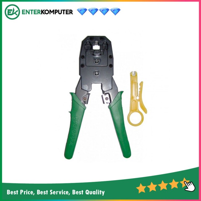 Networking Crimping Tool Double (RJ45 &amp; RJ11) - Oubao