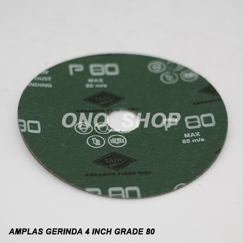 Amplas Gerinda 4 Inch Grade 80