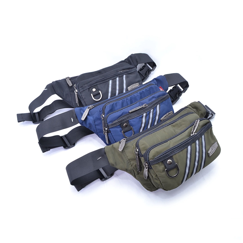 Tas Waistbag Pria Tas Waistbag Oval Waistbag Pria Wanita Waistbag Murah 3230-4