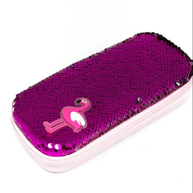 

Pencil Case Hardshell Sequin 7367