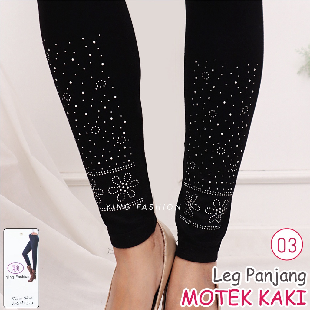 Legging MOTEK KAKI MK09-03 / LEGGING FASHION WANITA / LEGGING MOTEK PANJANG / LEGGING PANJANG IMPORT / LEGGING YING FASHION