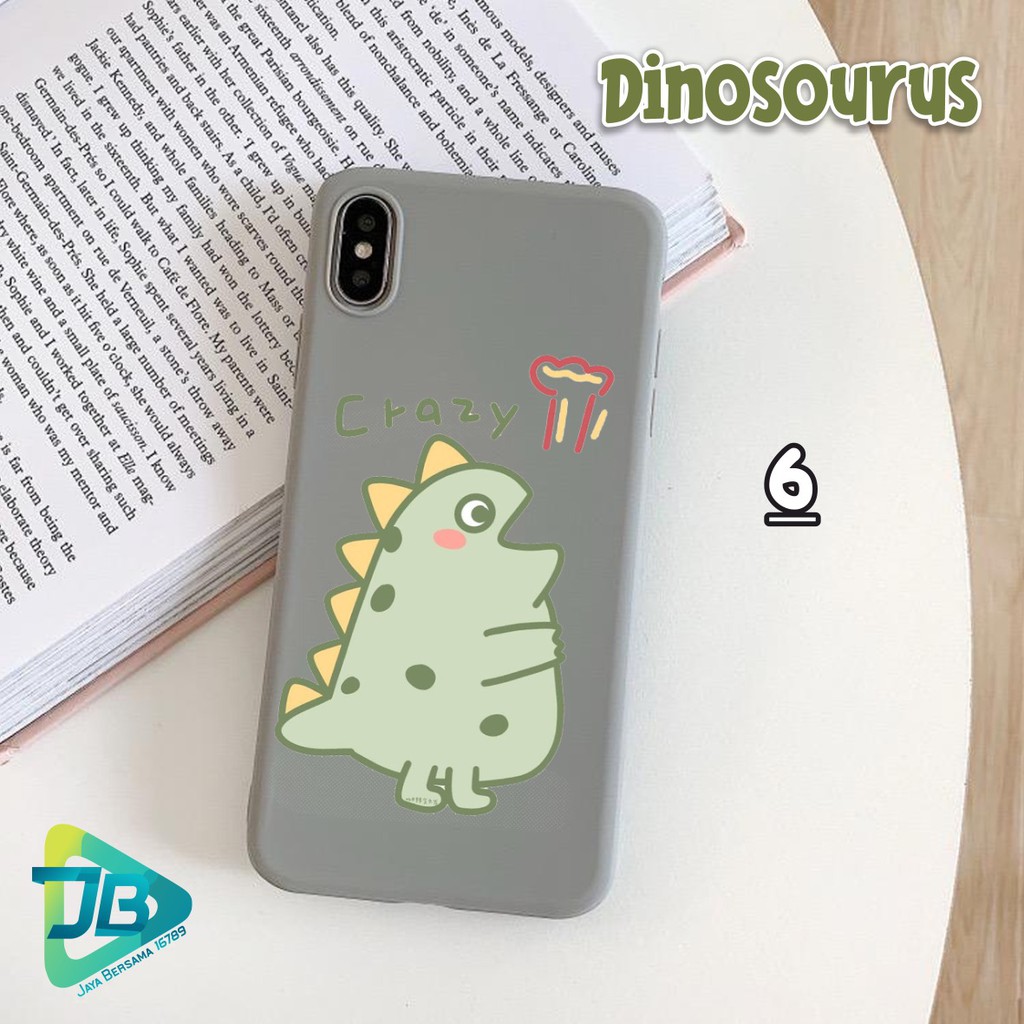 Softcase DINOSAURUS iphone 6 6g 6g+ 7g 7g+ 8 8+ x xs max se 2020 11 12 mini pro max JB3685