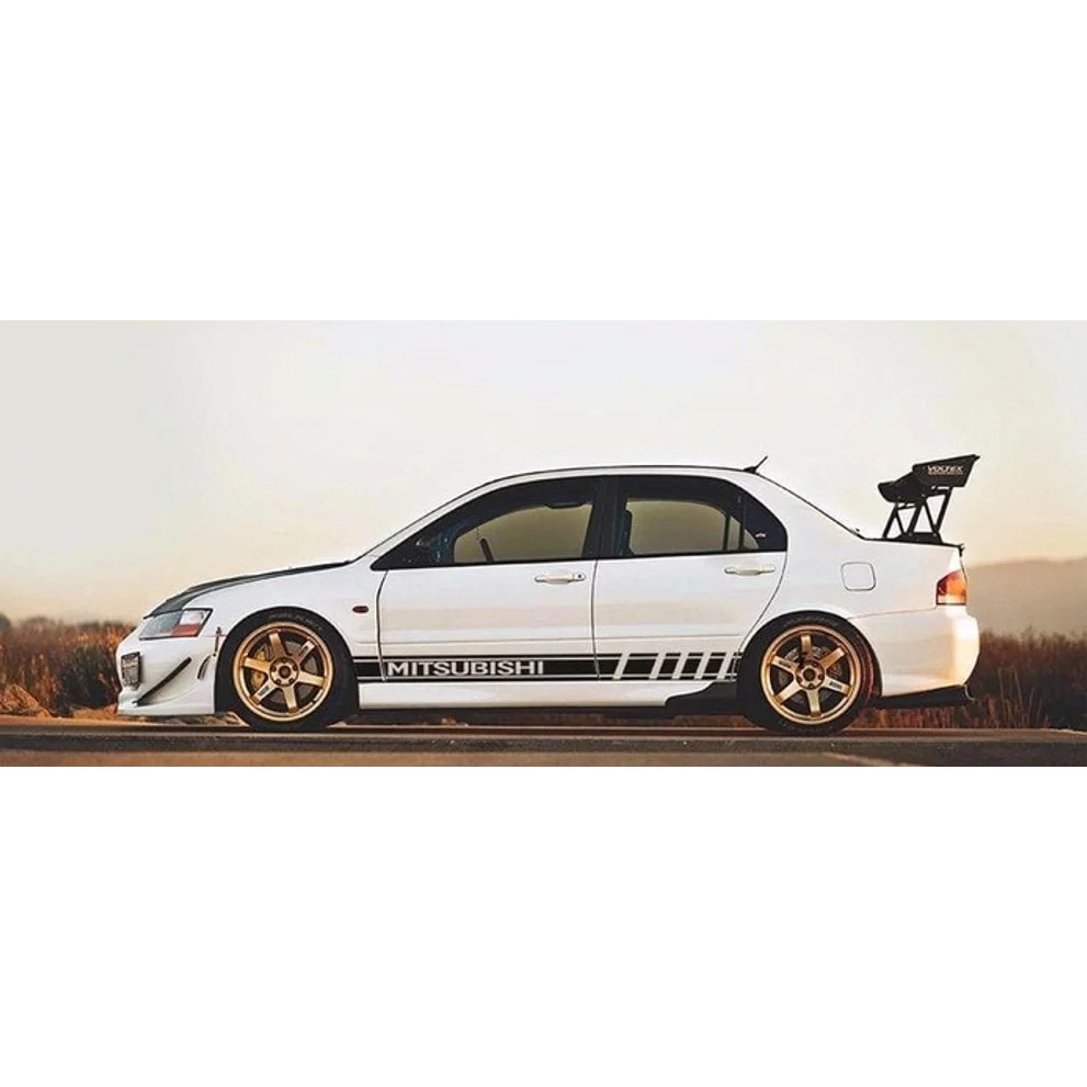 Stiker Mobil List Mitsubishi Lancer Padjero Xpander Outlander