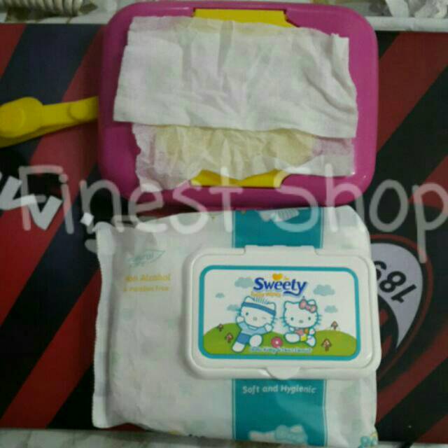 Tempat Tissue Traveling Portable Tissue Wipes Box Kotak Tissue Basah Tissue Kering Praktis