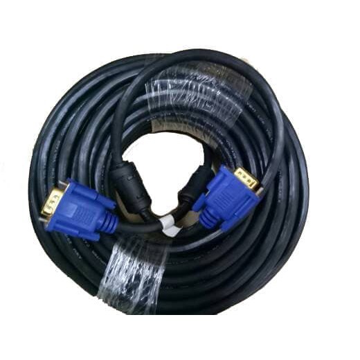 KABEL VGA 10 METER MALE TO MALE HIGH QUALITY VGA CABLE 10M