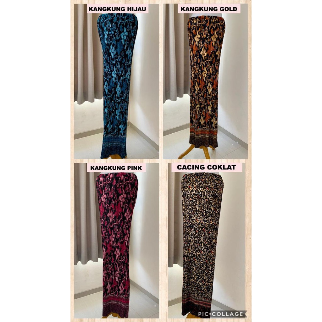 ROK PLISKET BATIK / Bawahan kebaya / Rok Batik Jumbo 10 MOTIF