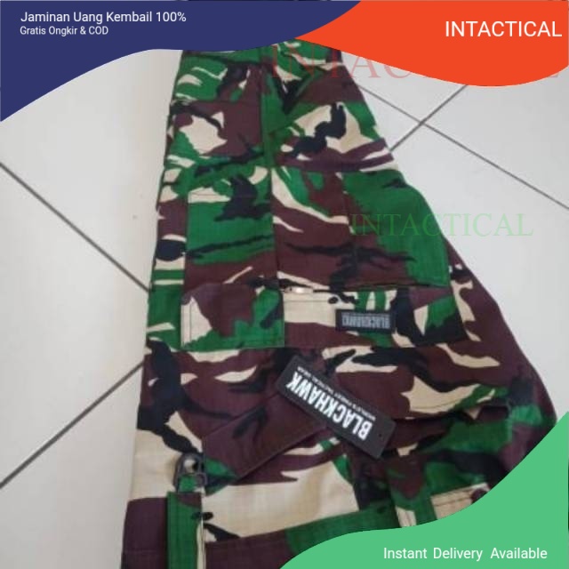 Celana Panjang Loreng TacticaL Blakhawk Pria  Brimob   Pdl TNI POLISI