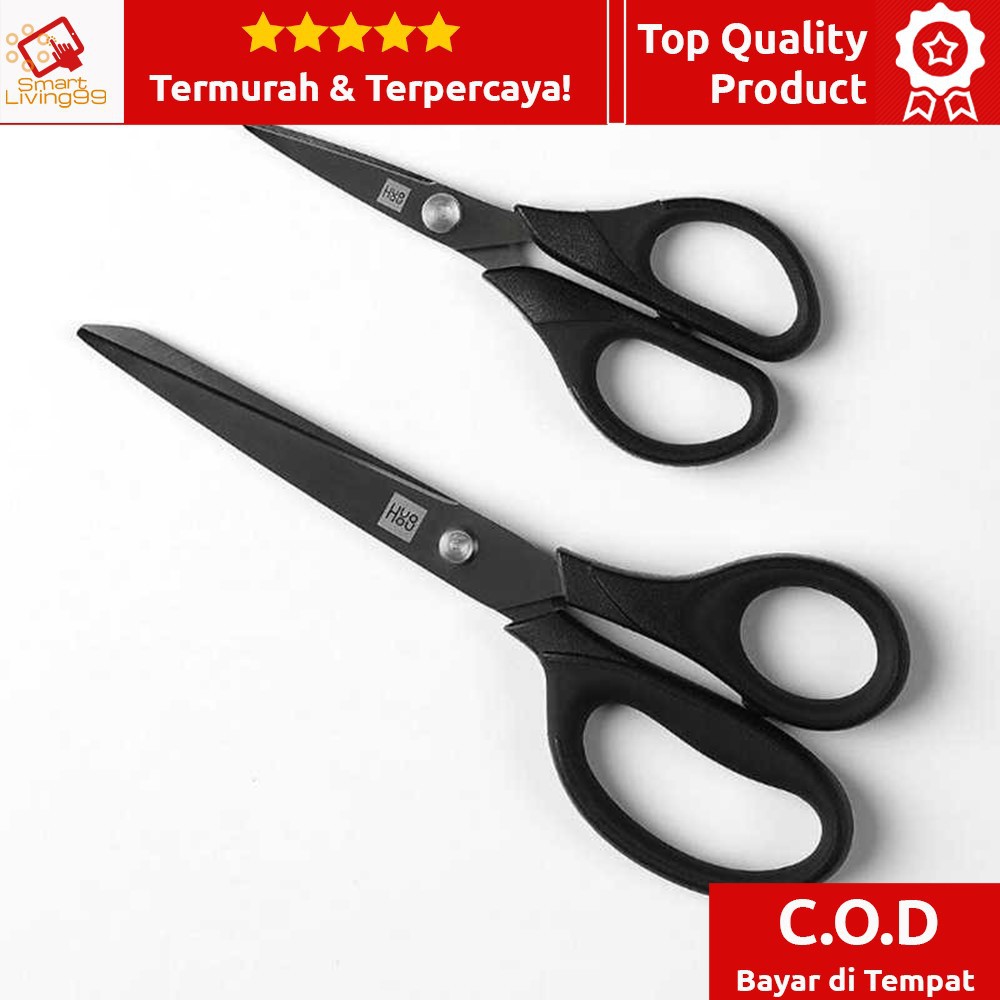 

[SmartLiving99] Xiaomi Huohou Gunting Titanium Plated Scissors Set 2 PCS - HU0030