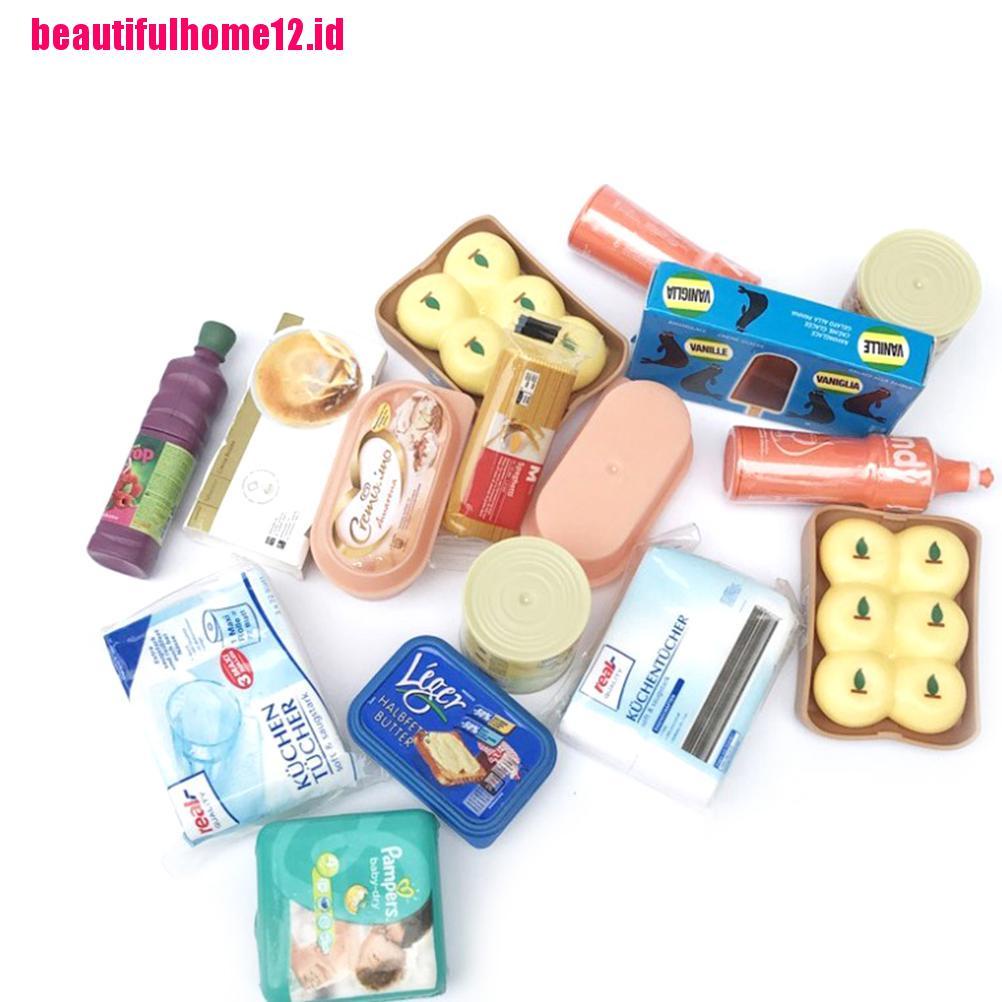 (beautifulhome12.id) Miniatur Snack Supermarket Jerman Skala 1: 6 Untuk Dekorasi Rumah Boneka