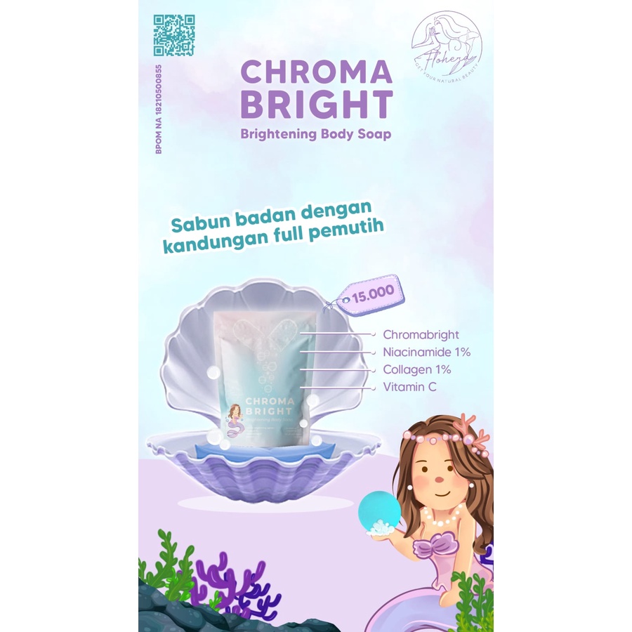 FLOHERA CHROMA BRIGHT  Brightening Body Soap