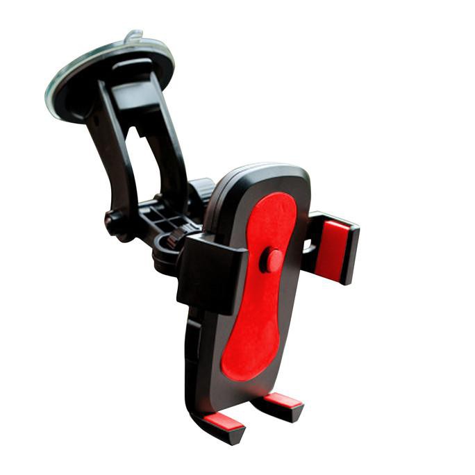Phone Holder / Tempat HP Mobil Universal Model B1 - Merah
