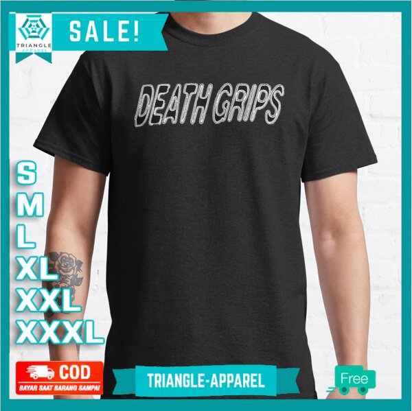 Baju Kaos Death Grips Logo T-Shirt