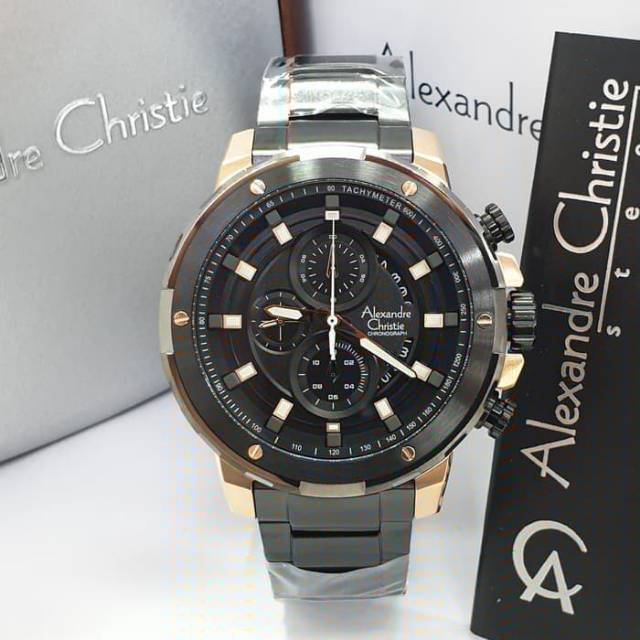 Jam Tangan Alexandre Christie 6528 AC6528 Original