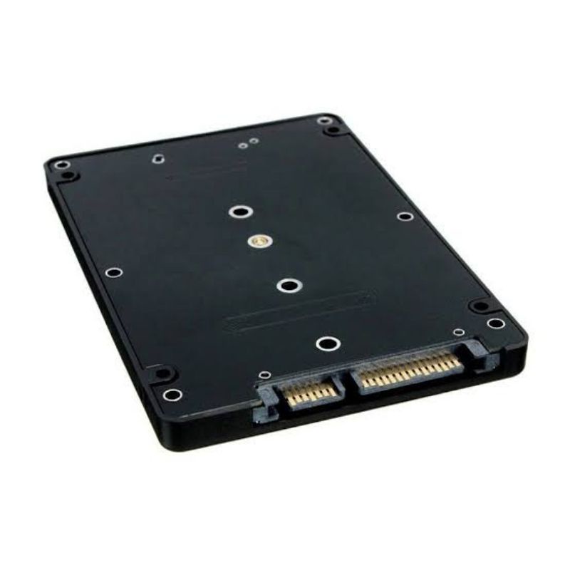 Case 2.5 inch ssd hdd m2 to sata m.2 ngff enclosure internal pc black