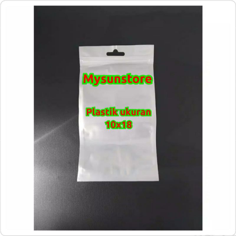 Plastik Klip 10x18 cm Aksesoris / Ziplock Zipper / Zip Lock 10 x 18 Mysunstore