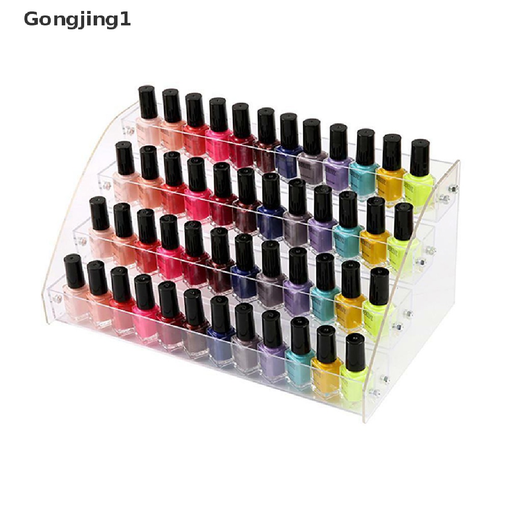 Gongjing1 Rak Display / Organizer Kutek 2 / 3 / 4 / 5 / 6 / 7 Tingkat Bahan Akrilik