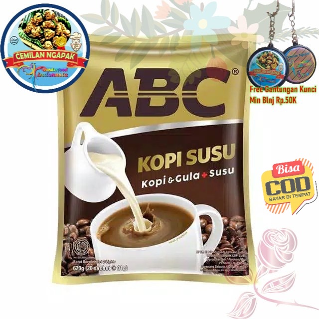 

ABC Kopi Susu renceng isi 10 Kopi Santai