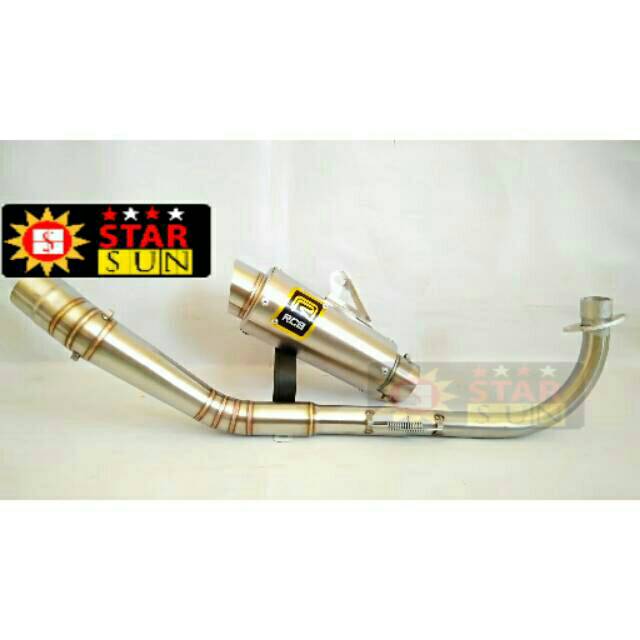 Knalpot racing RCB jupiter z suprax 110 125 blade 110 125 vega kharisma smash shogun Revo dll