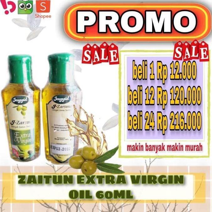 

minyak zaitun extra virgin j-zarsina 60 ml