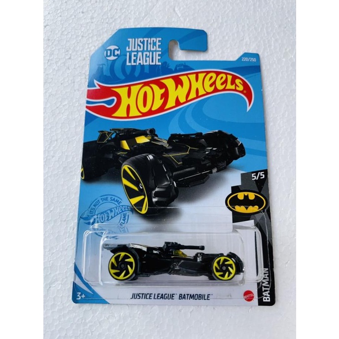 HOTWHEELS HOT WHEELS BATMOBILE JUSTICE LEAGUE HITAM TREASURE HUNT JUR4