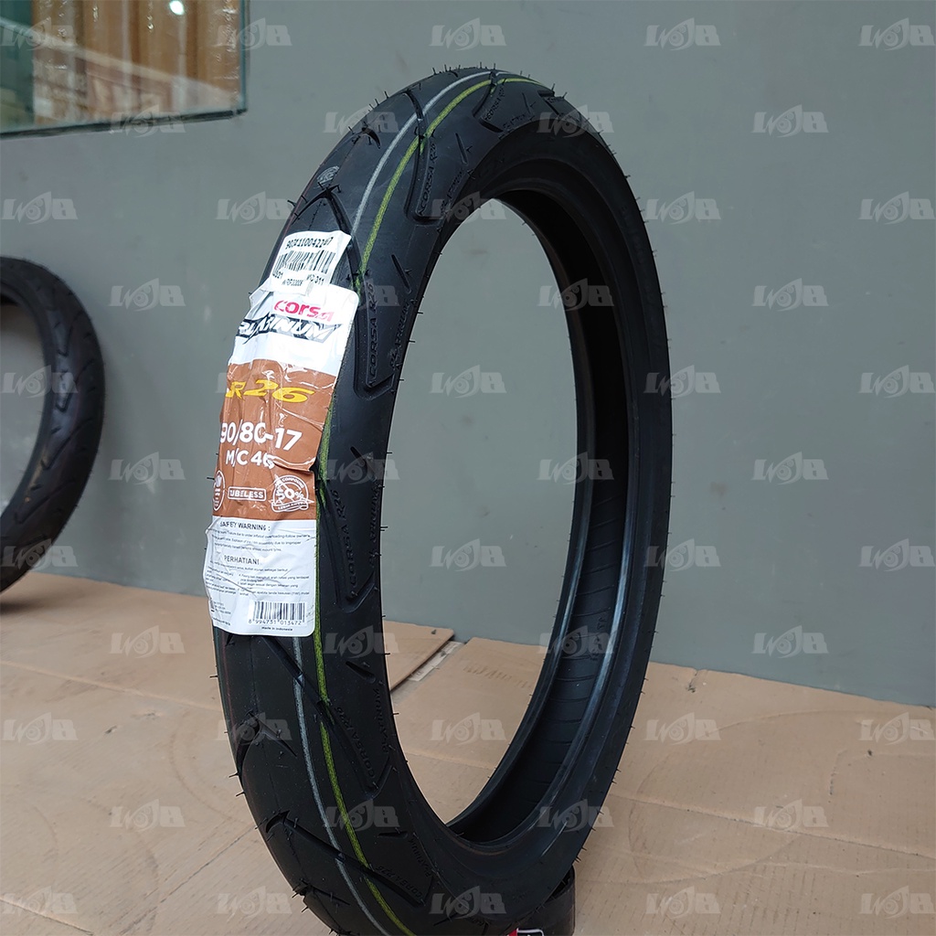 CORSA 90/80-17 R26 Platinum Ban Tubeless Soft Compound GSX 150R CBR 150 CBU Ninja 150R 2T Racing