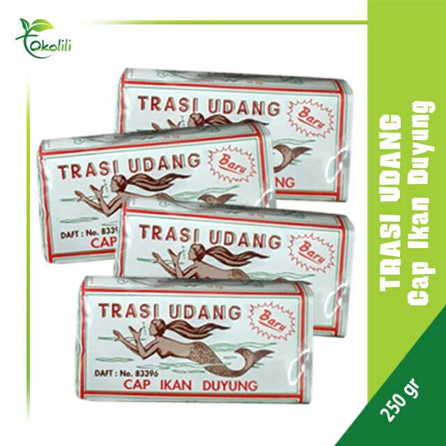 TRASI UDANG CAP IKAN DUYUNG 250 gr
