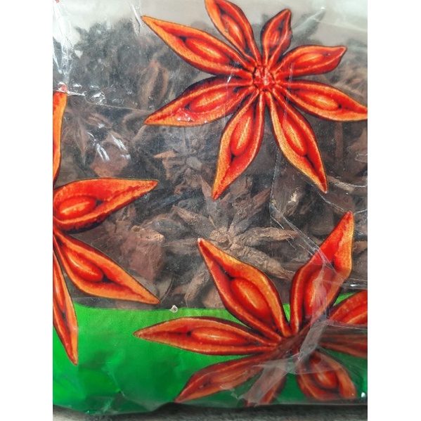 BUNGA KEMBANG LAWANG/ PEKAK/ BA JIAO / STAR ANISE 100 gram