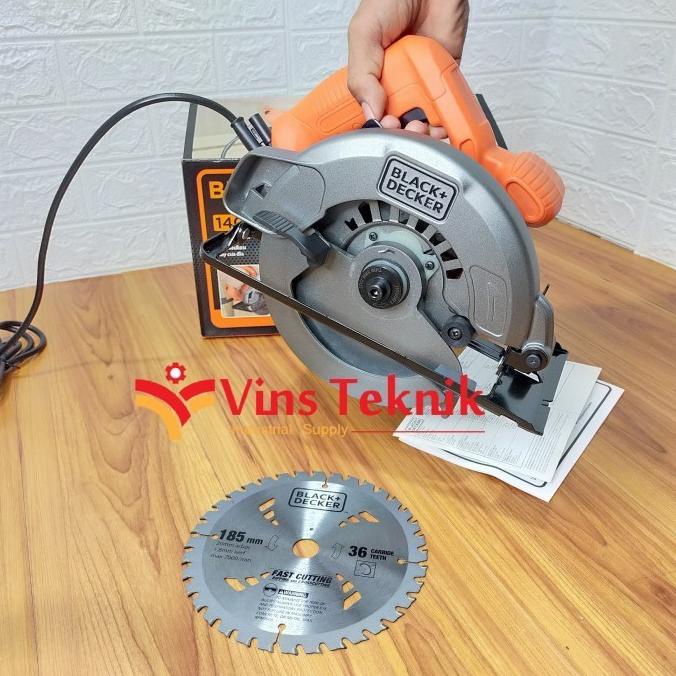 Cs1004 Black+Decker Cs 1004 Mesin Gergaji Kayu Circular Saw With 36T Termurah