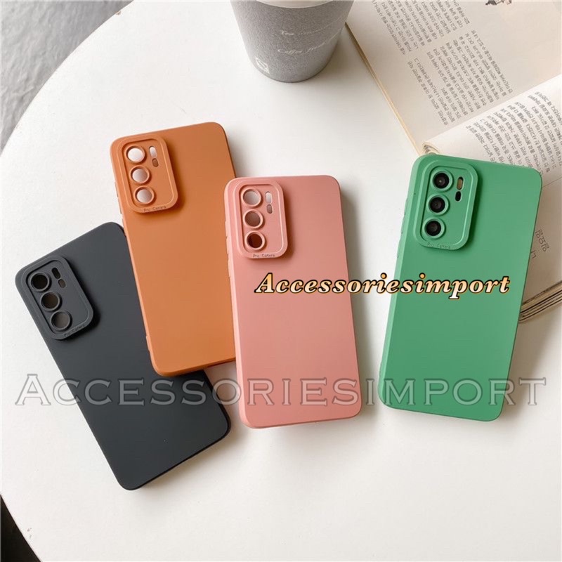 SOFTCASE PROCAMERA VIVO Y20S G/ Y12S/ Y20S/ Y20i/ Y20/ Y91/ Y93/ Y95/ Y51/ Y51A/ Y53S/ Y53/ V9 / TPU SILIKON CASE MACARON PRO CAMERA