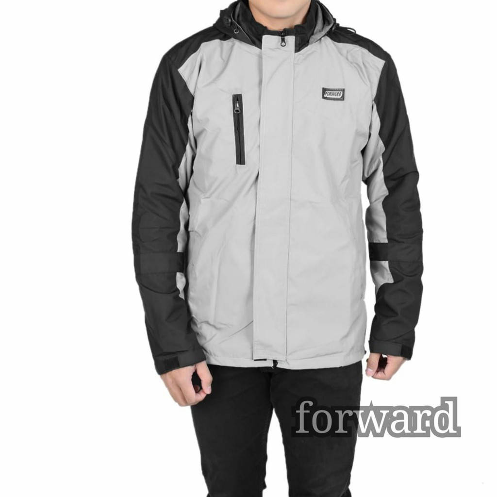 Jaket parka parasut gunung motor original forward