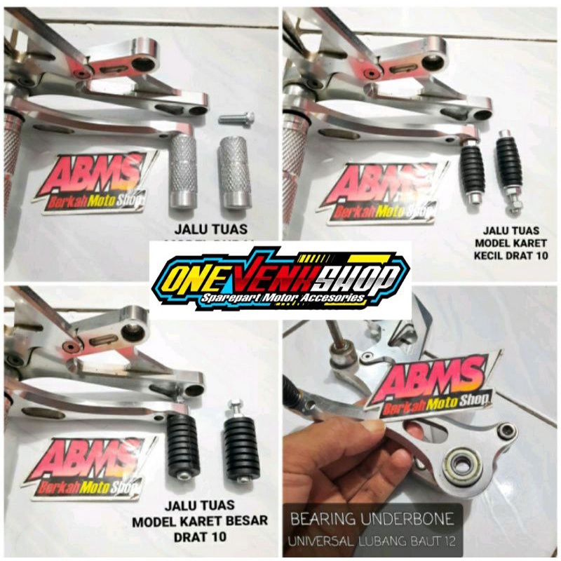 PART ACCESORIS UNDERBONE BEARING UB JALU PERSENELING GIGI REM KARET KECIL BESAR DAN DURAL BERING KLAHER UNIVERSAL